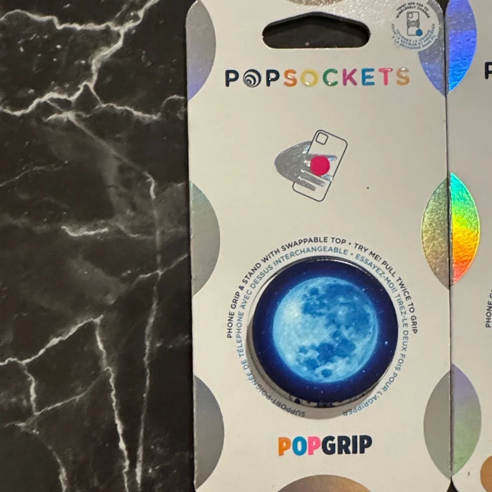 PopSocket PopGrip Set - Blue, Gold, Silver, Black Moons